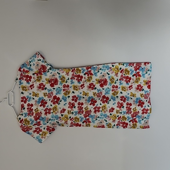 NWT Joules short floral 100% cotton short sleeve dress size 2 - Picture 6 of 9